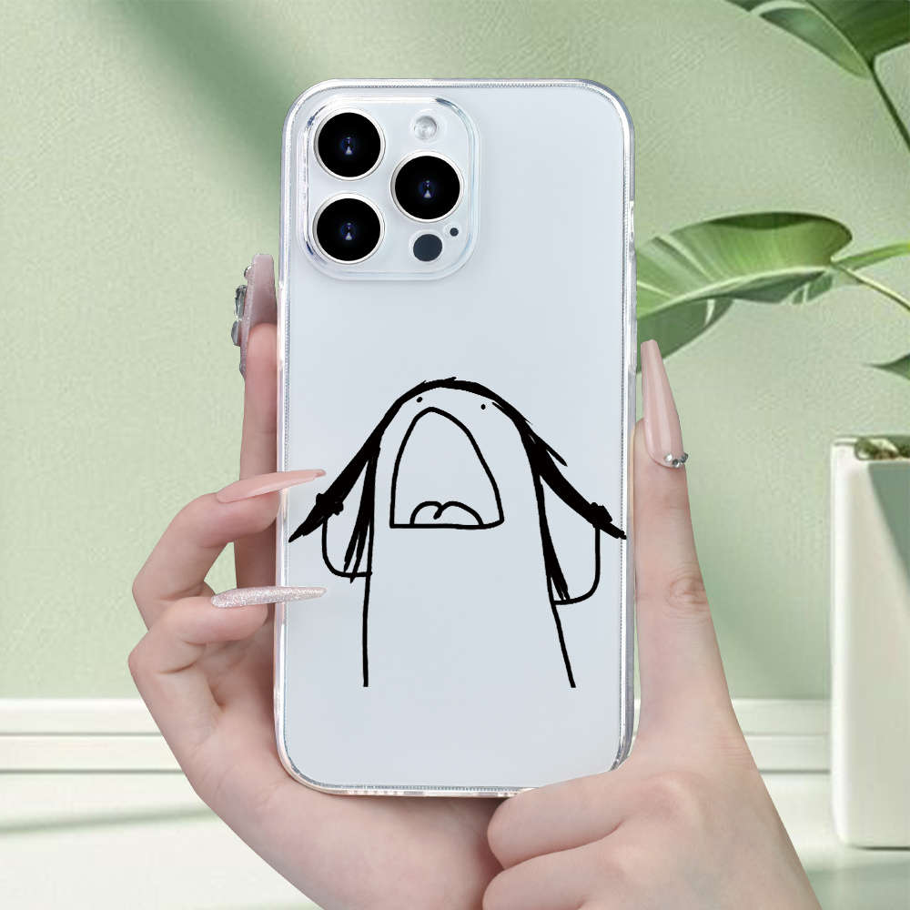 Transparent For iPhone Phone Case