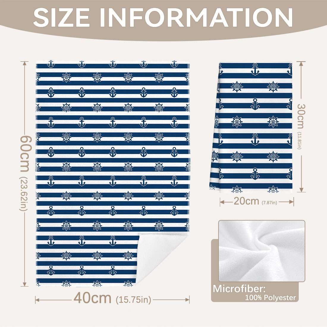 Rag Size 16*24In 40*60Cm