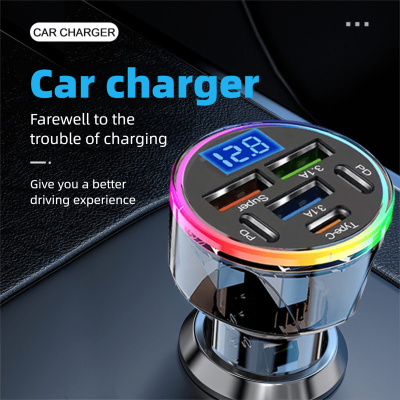 Charger Color Blue Light
