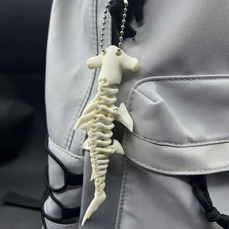 Keychain Ornament Color White