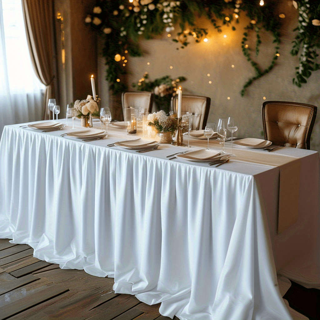 Wedding Supplies Color White Size 145*220Cm 57 *87 In