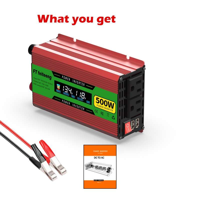 Inverter Model 2000W Itemsred Lcd 2Ac