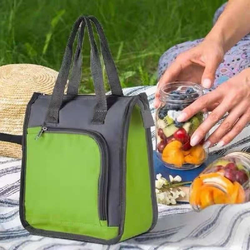 Insulated Cooling Bag Color Green