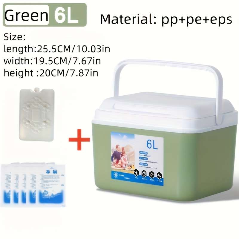 Ice Bucket Color Red Capacity6L