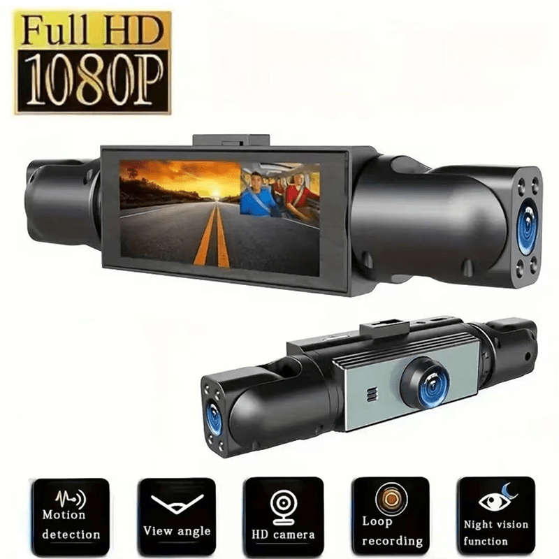 Dashcam Style Three-Record Model