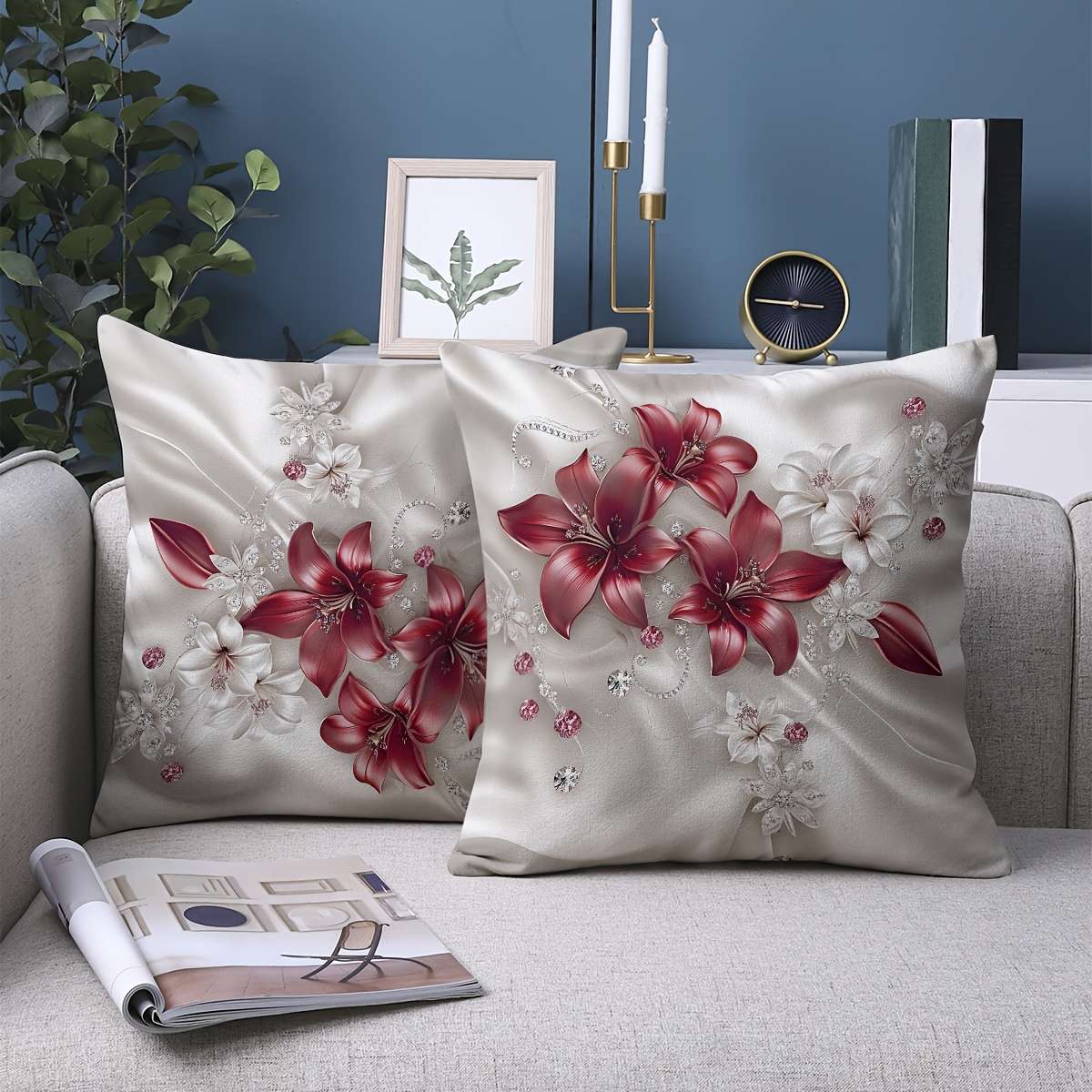 Satin Pillowcase Size 45X45Cm17.7X17.7Inch Quantity2Pcs