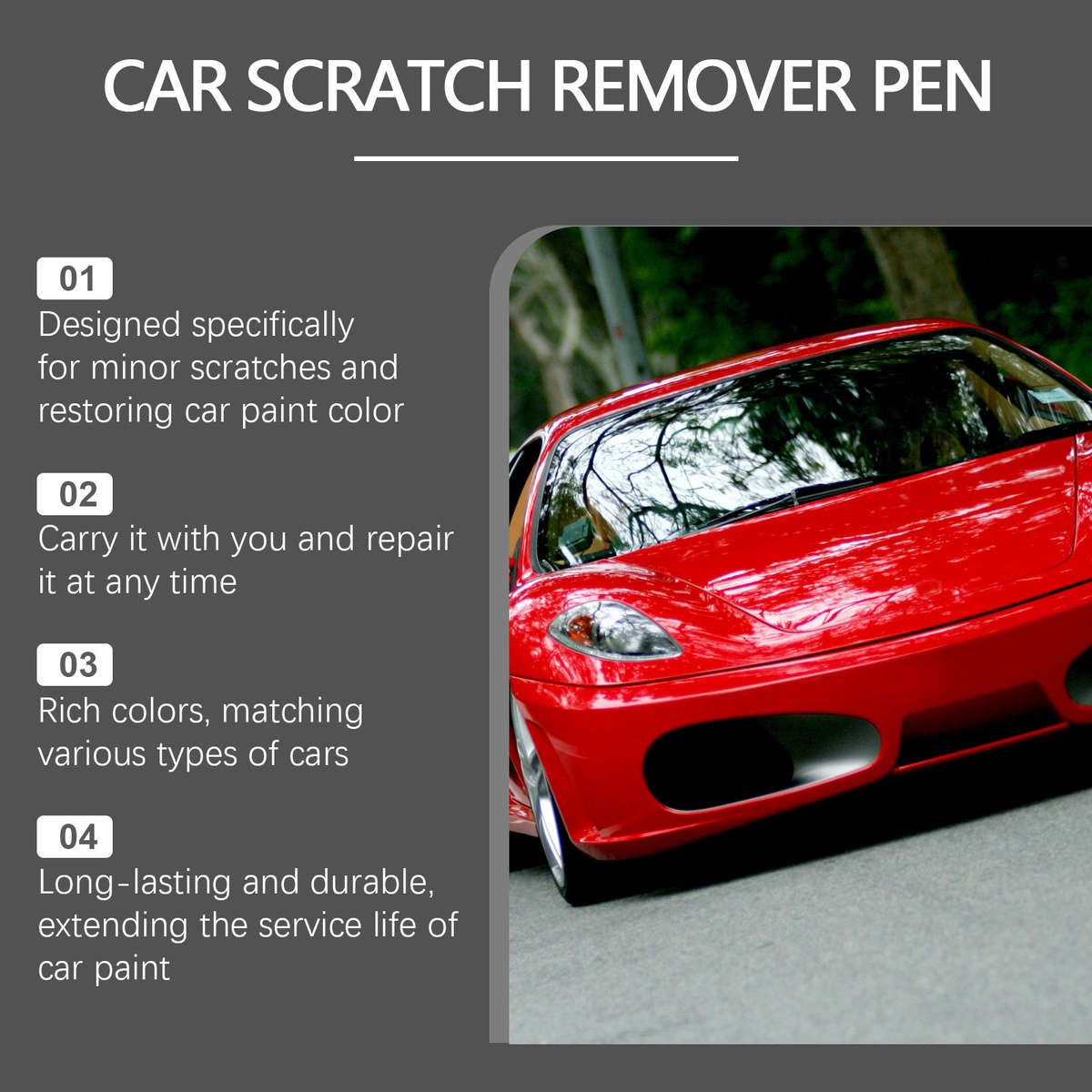 Car Scratch Repair Tool Quantity 1 Set