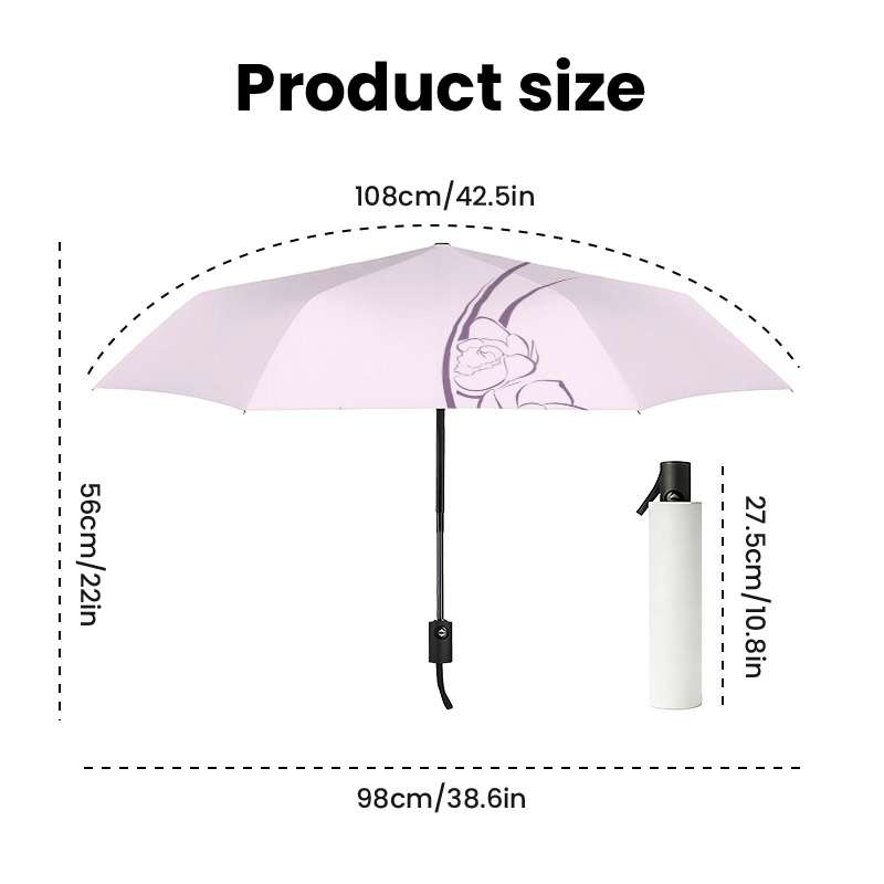 Umbrella Color Internal Black Model8 Bones
