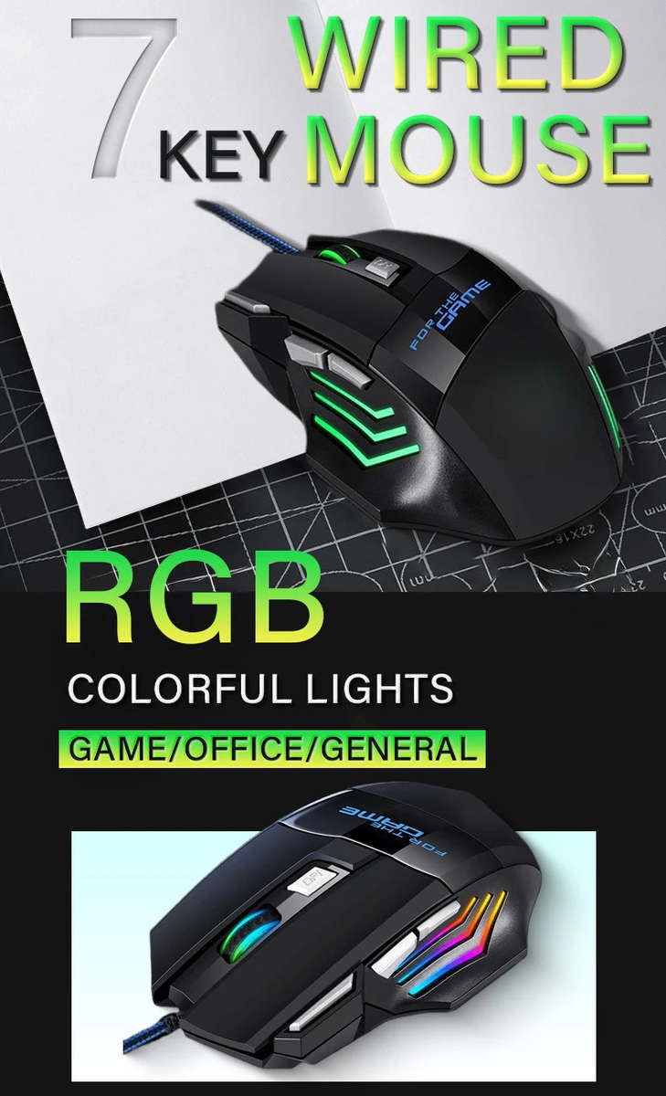 Mouse Color 7D Game Mouse