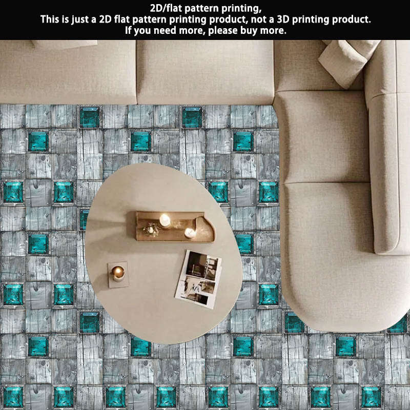 Self Adhesive Floor Stickers 11.81X11.81In30Cm