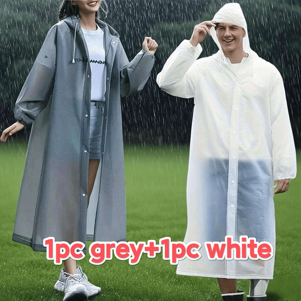 Raincoat Whitegrey Size Onesize