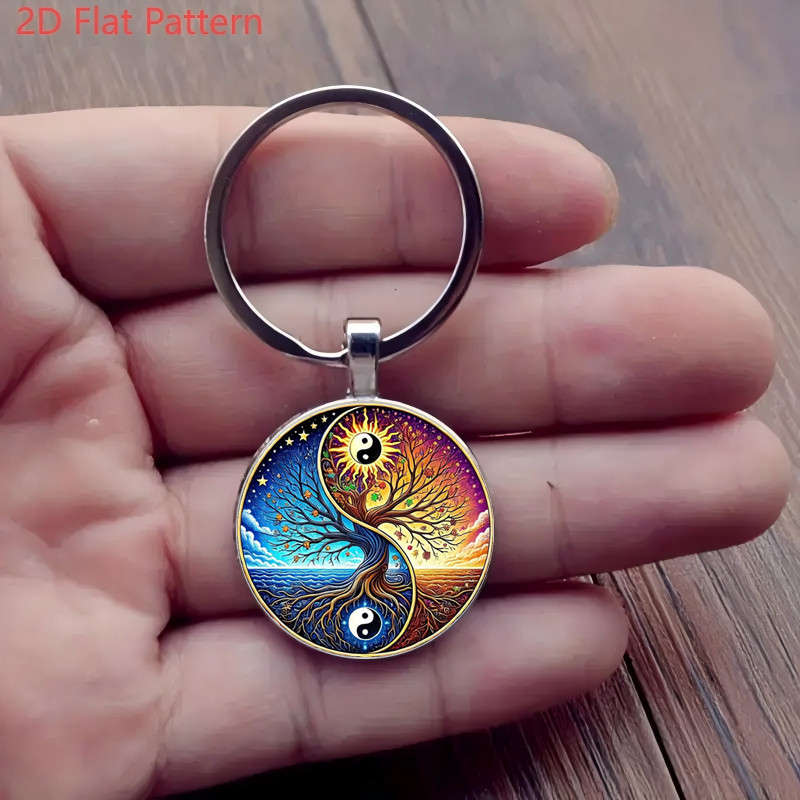 Keychain Ornament Color Silvery