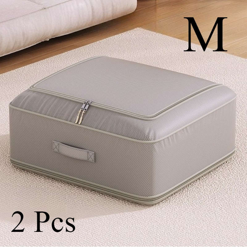 2Pcs Compressible Organizer Totes Garment 2 Pcs Size Diamond Lattice