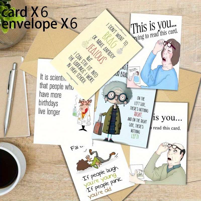 Greeting Cards Quantity 12 Pieces
