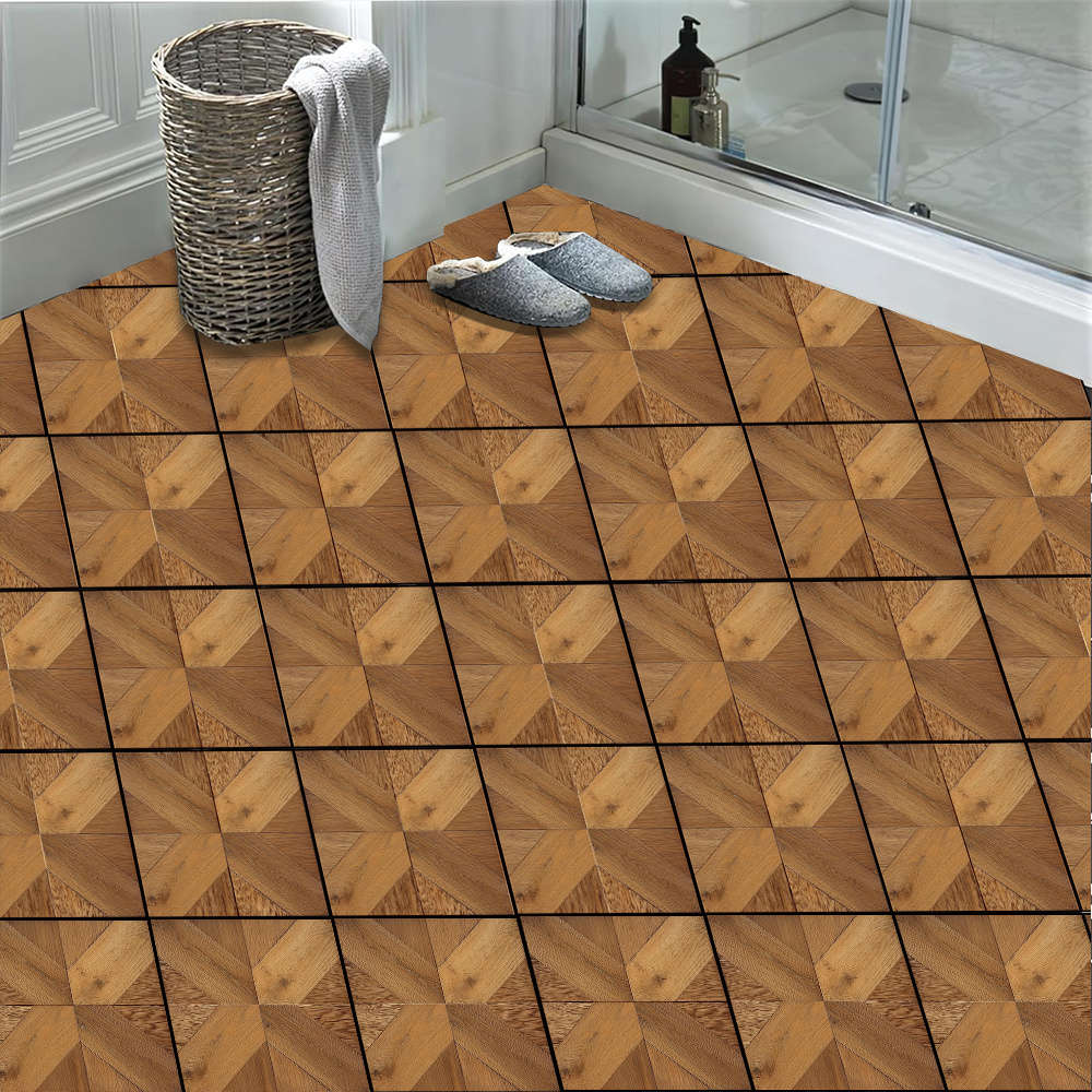 Self Adhesive Floor Stickers 30.0X30.0Cm 10Pcs