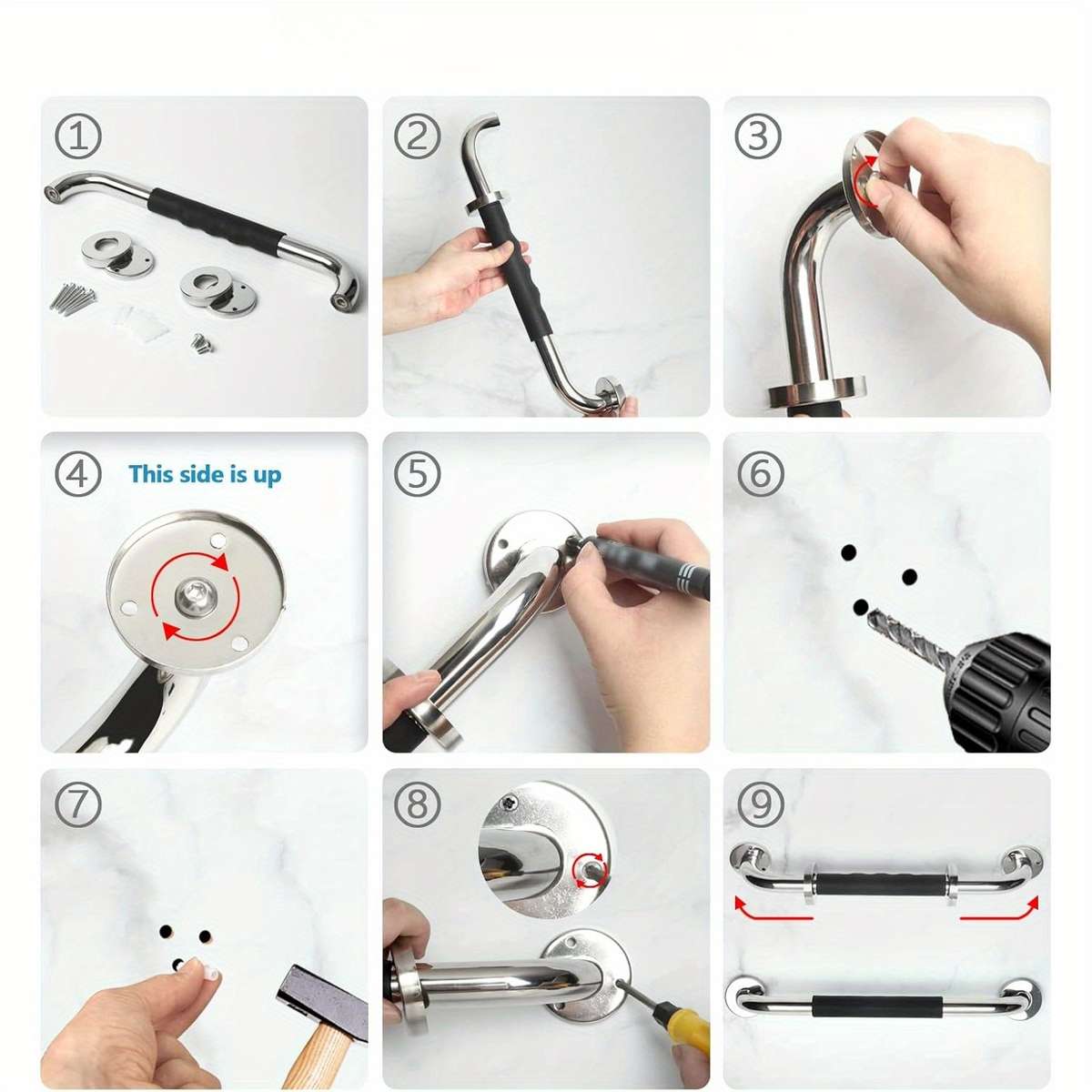 Handrail Size 30Cm12Inch Quantity2Pcs