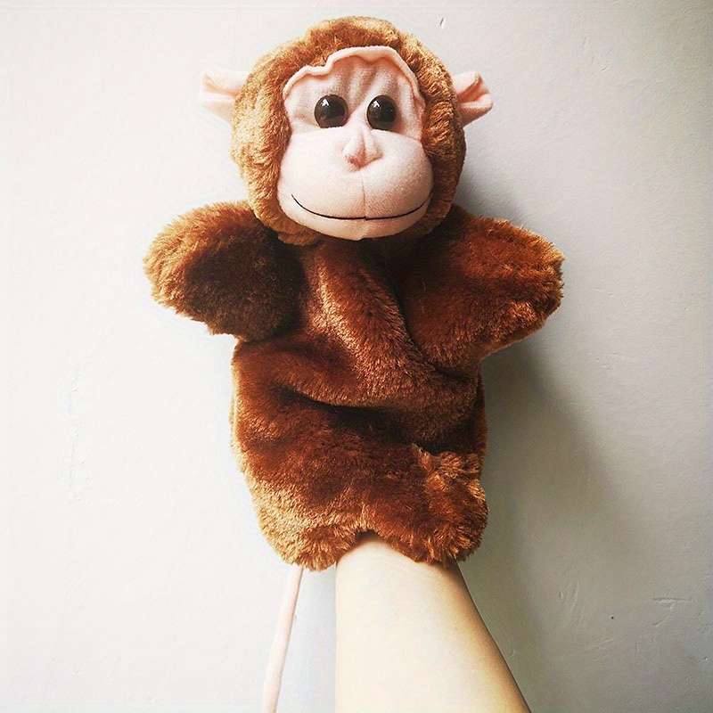 Plush Toyss color Monkey Hand Puppet Quantity 1pc