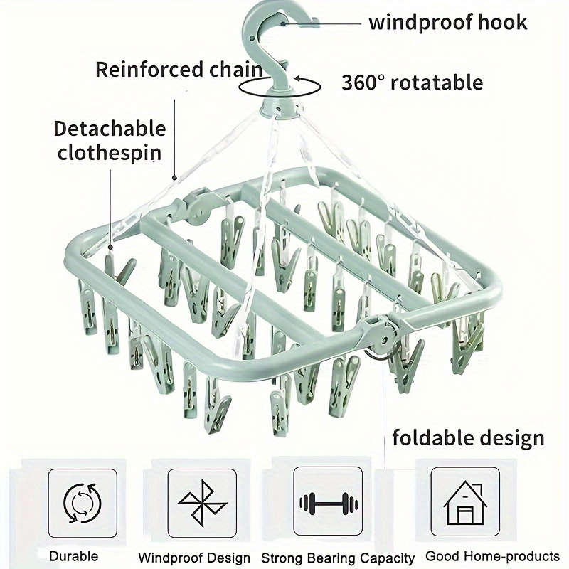 Clothes Rack Blue Quantity 2Pcs
