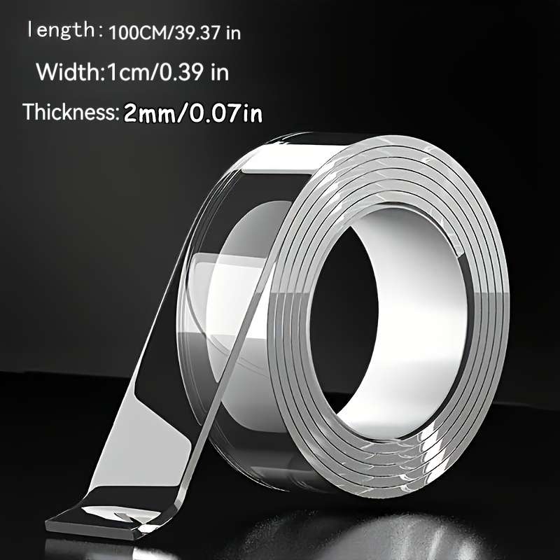 Doublesided Tape Color Transparent Size2?