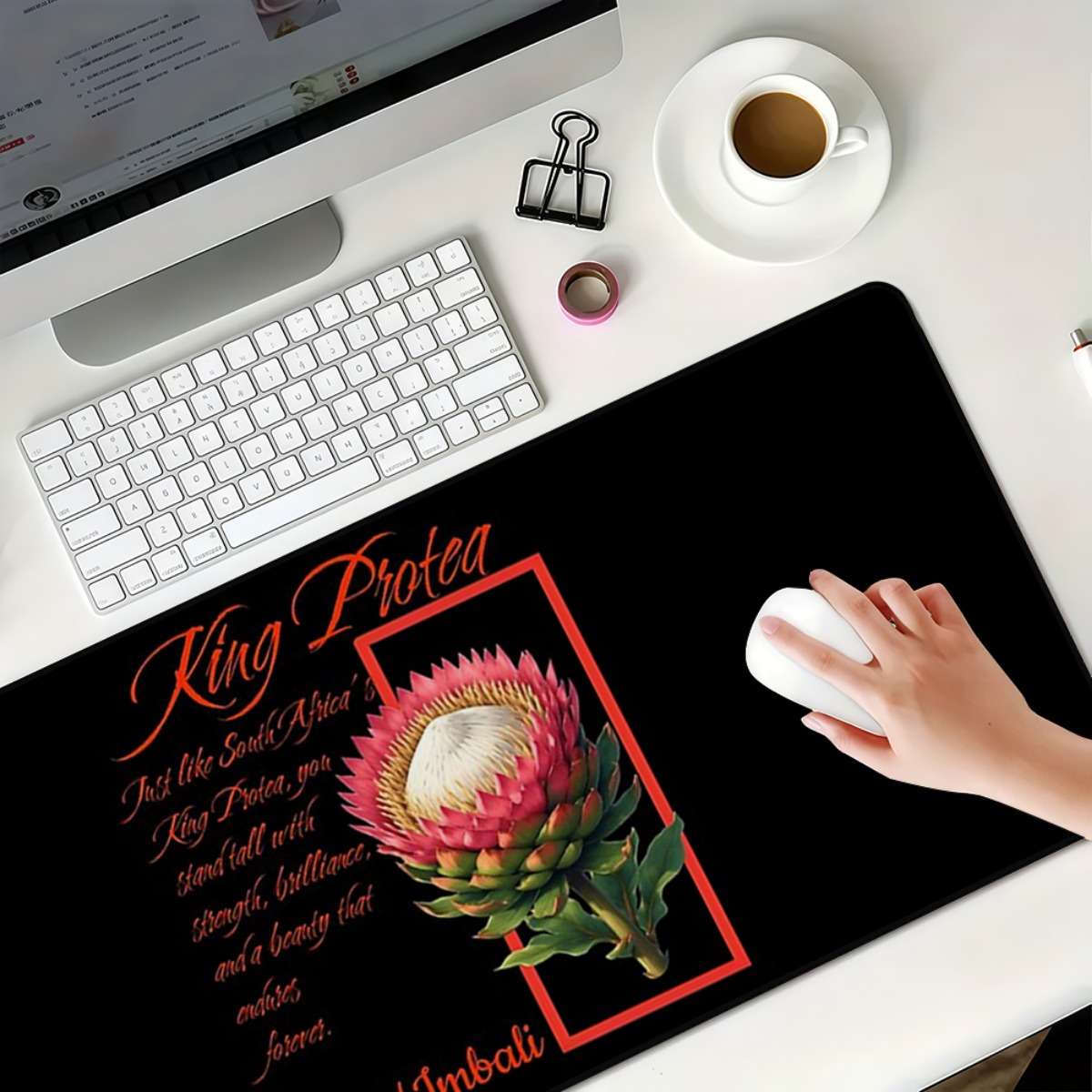 Mouse Pad Color 1Pc Size 15.8X35.43In