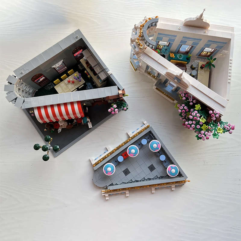 3D Building Model Puzzle Set Model Jx 89109