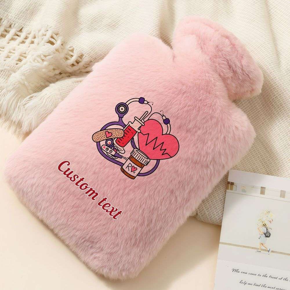 Hot Water Bottle Pink