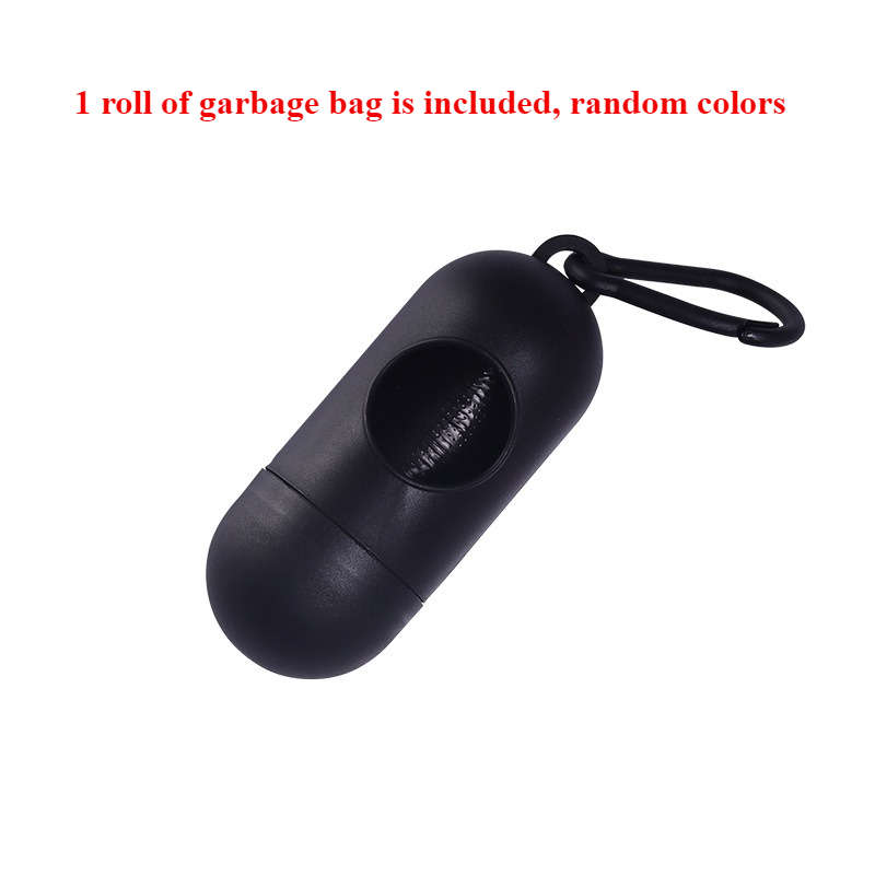 Durable Portable Garbage Bag Capsule 1 Roll Garbage Bag Compact Portable White