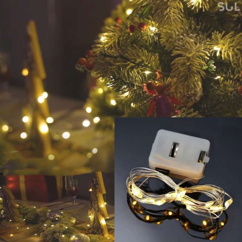 Christmas Lights White Size 3M