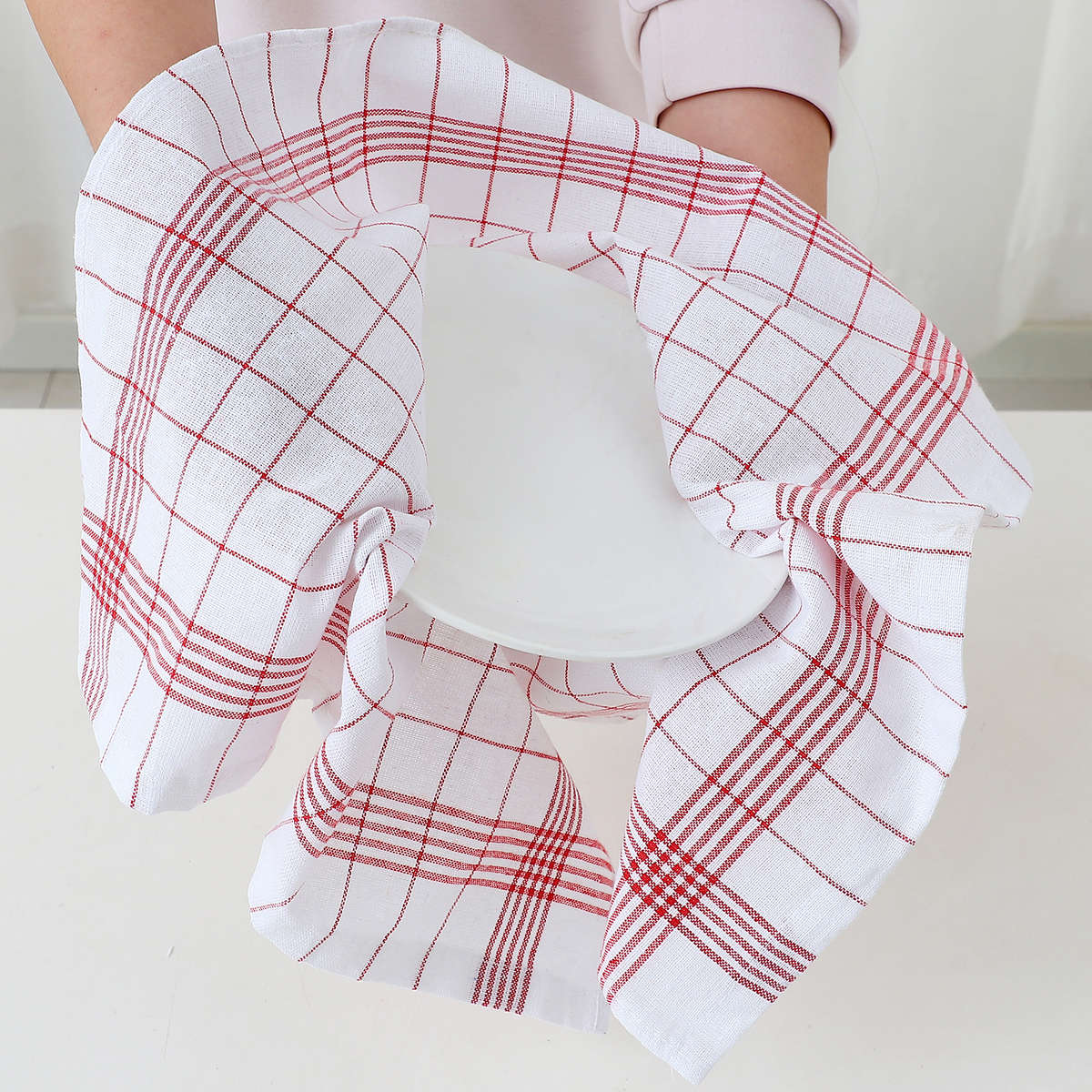 Rag Items 3Pcs Black Red Blue