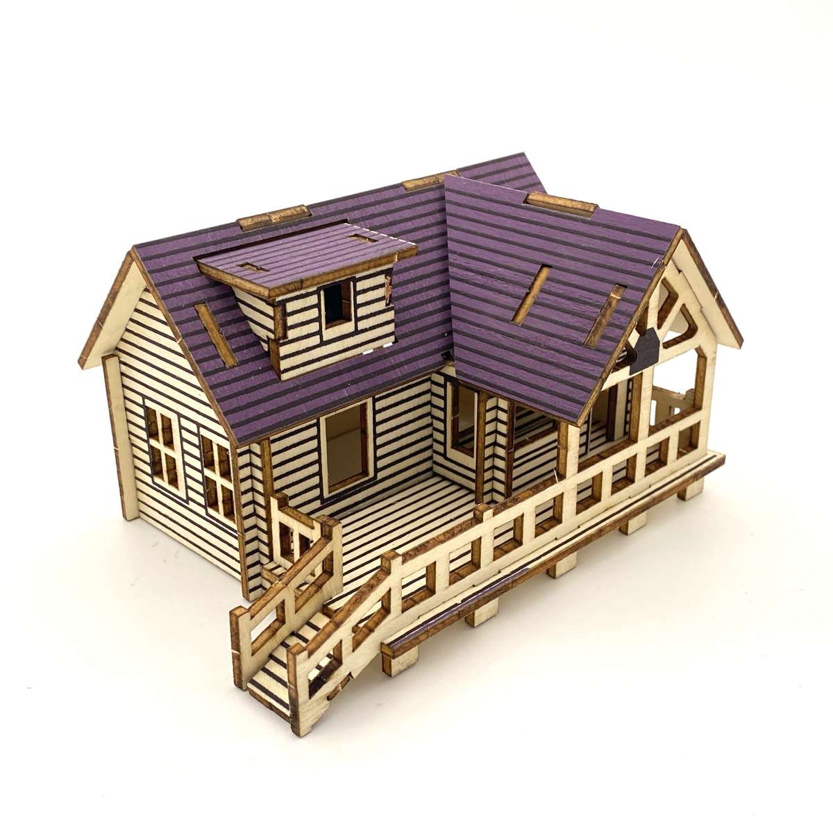 3D Building Model Puzzle Set