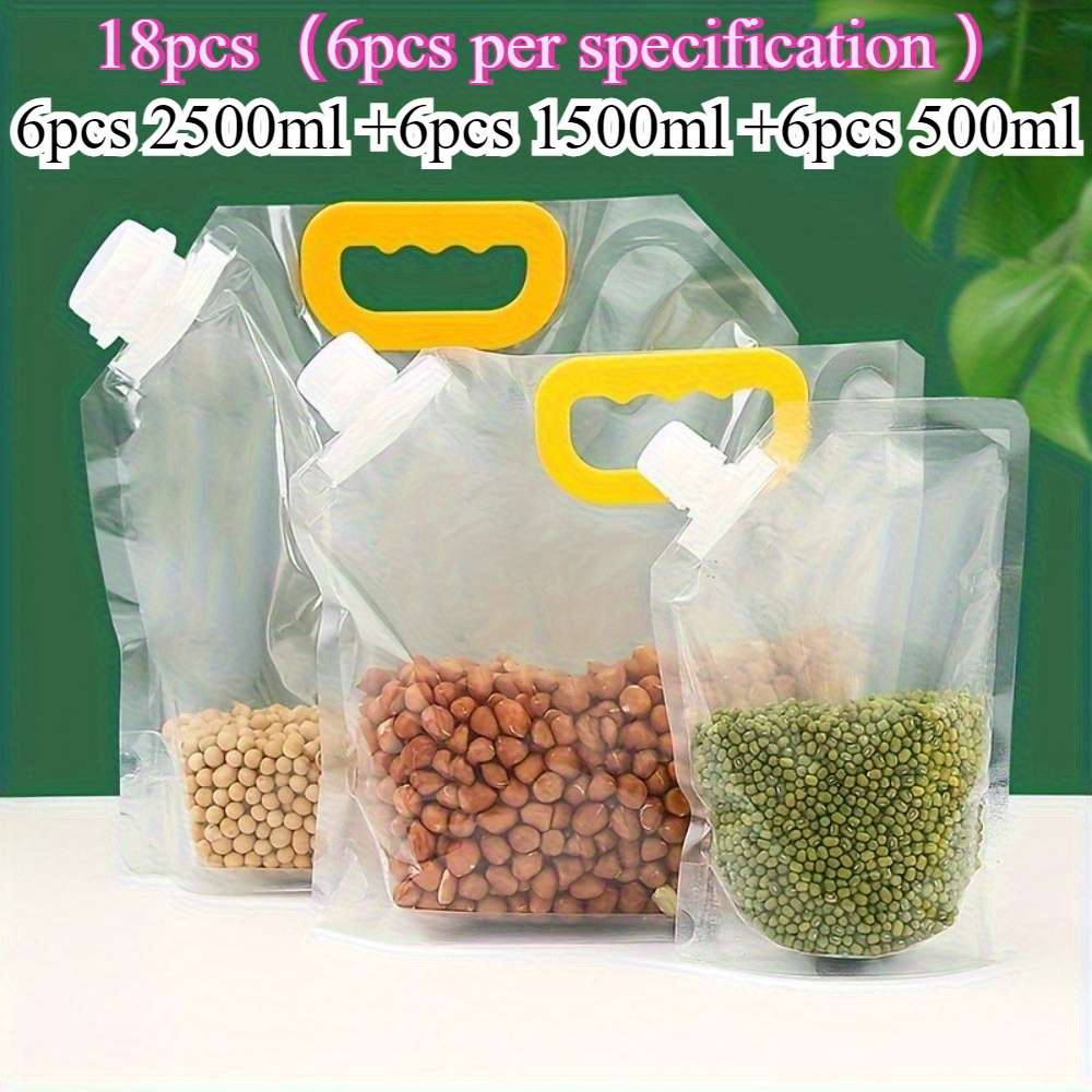 Food Storage Bags Quantity 18Pcs6Pcs Per Specification