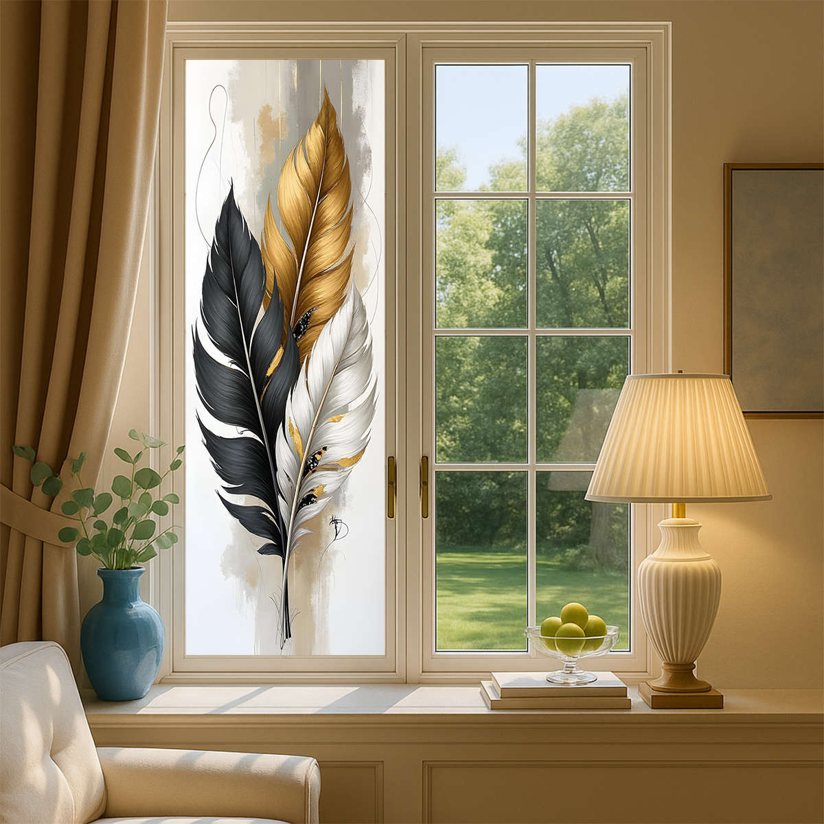 Window Stickers Size 45X100Cm17.7X39.3Inch