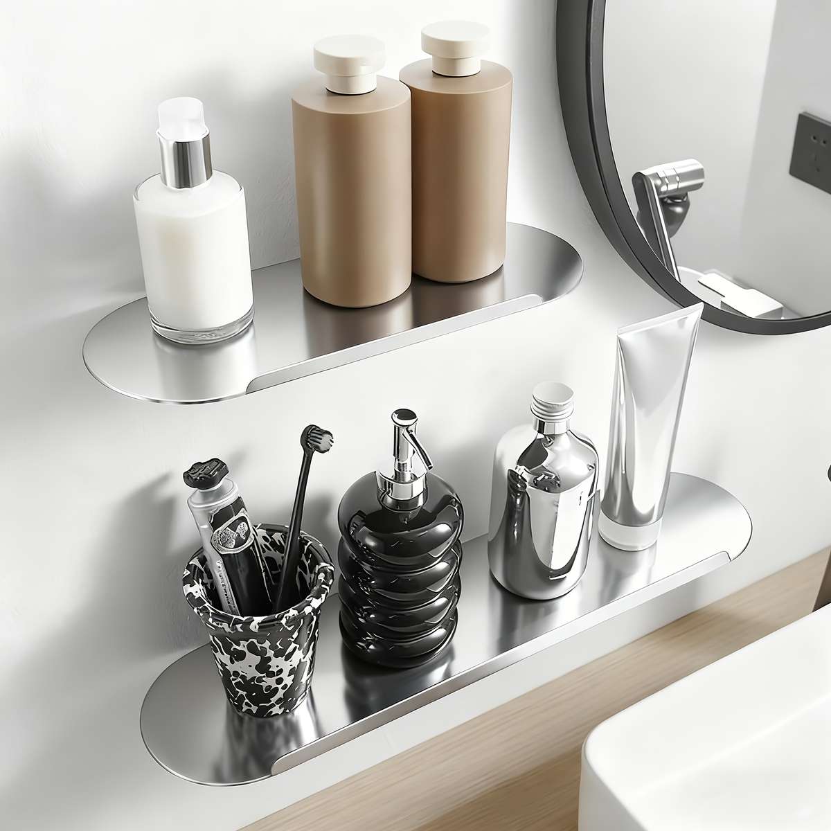 Bathroom Storage Rack Color 20Cm12Cm7.8Inch4.7Inch