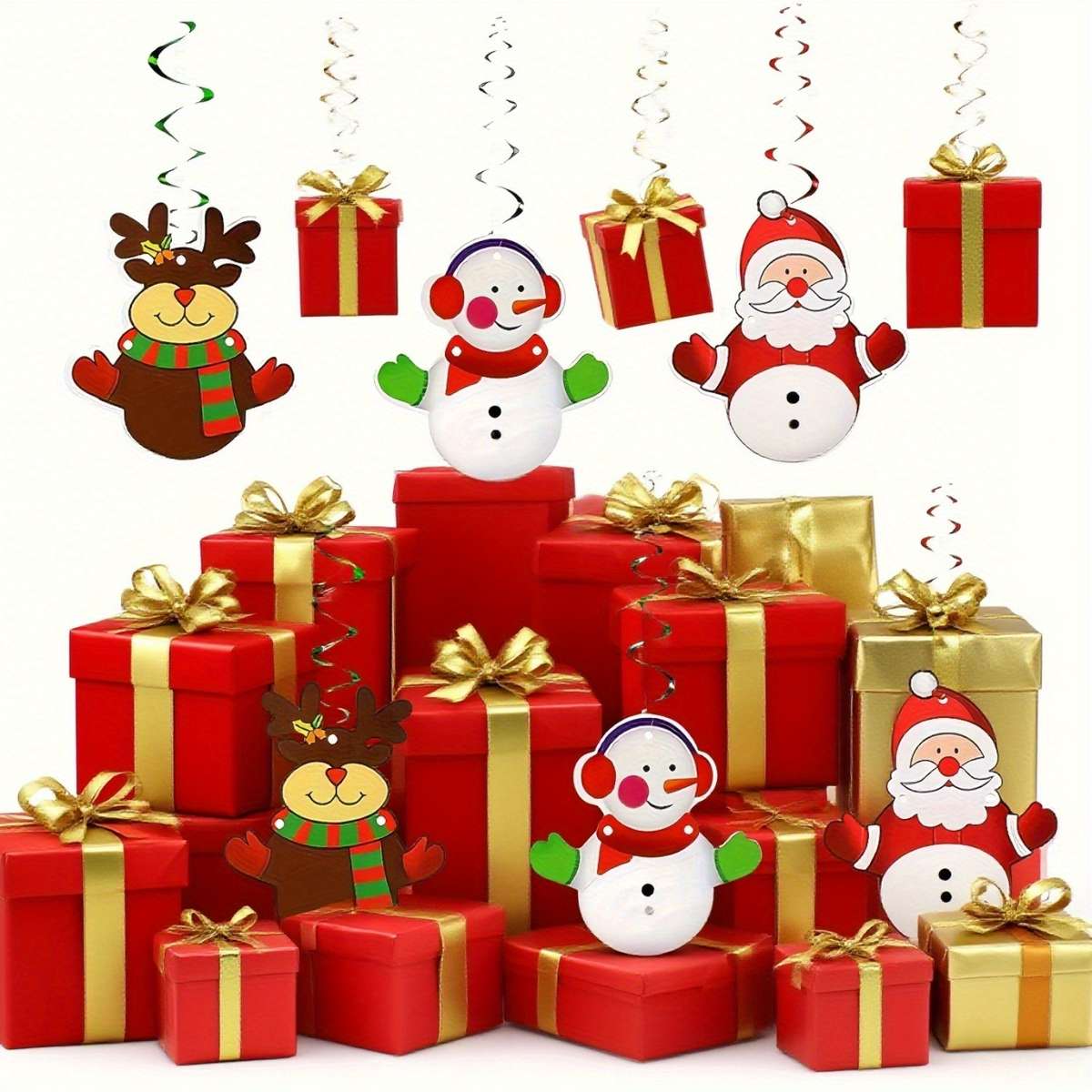 Christmas Decorations Style Christmas Quantity 6Pcs