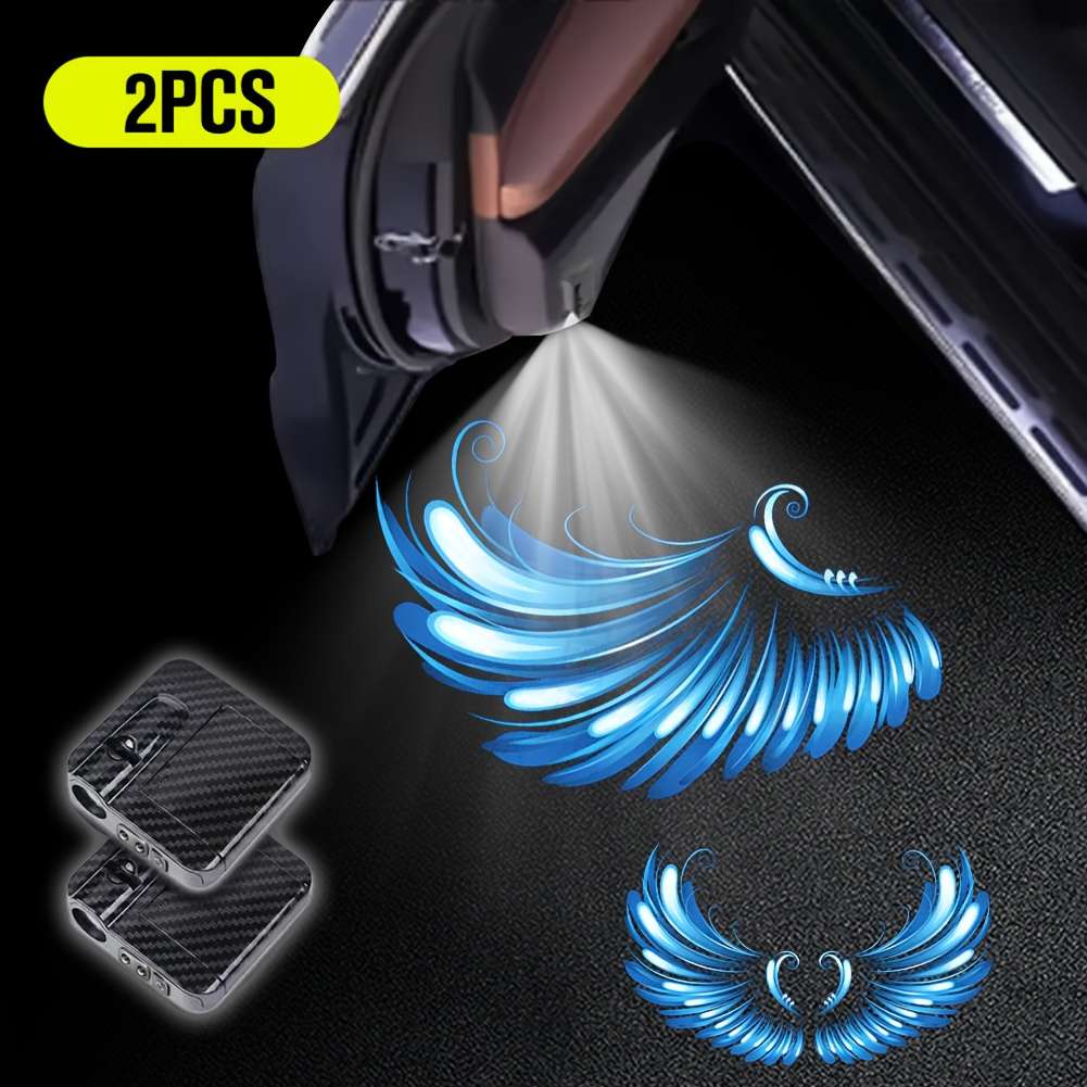 Car Lights Color Blue Wings Quantity 2Pcs