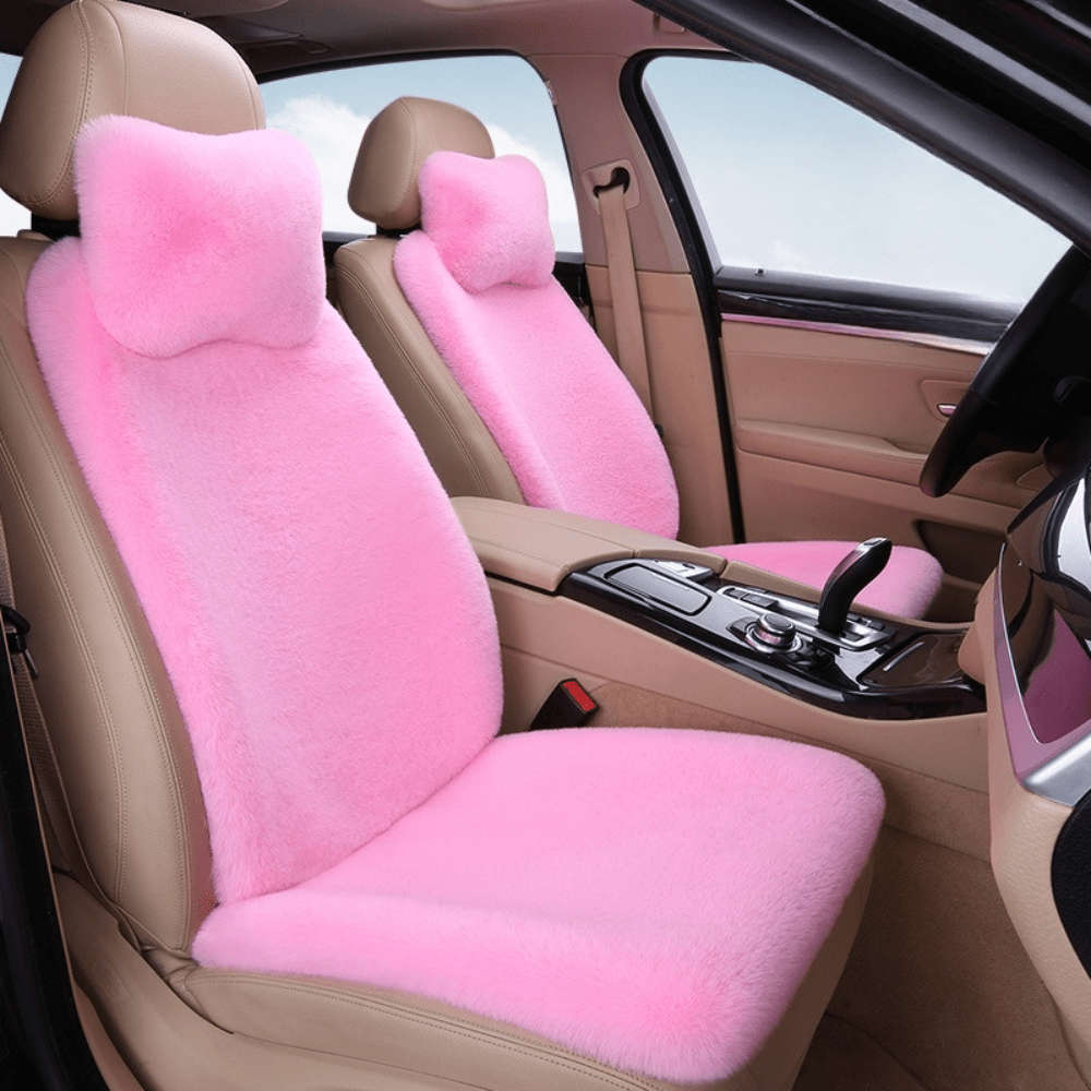 Car Seat Cushion Light Grey Size 2 Front Seats