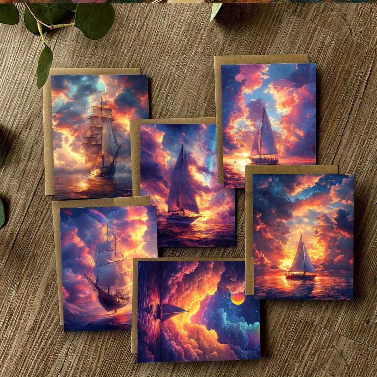 Greeting Cards Quantity 6Pcs