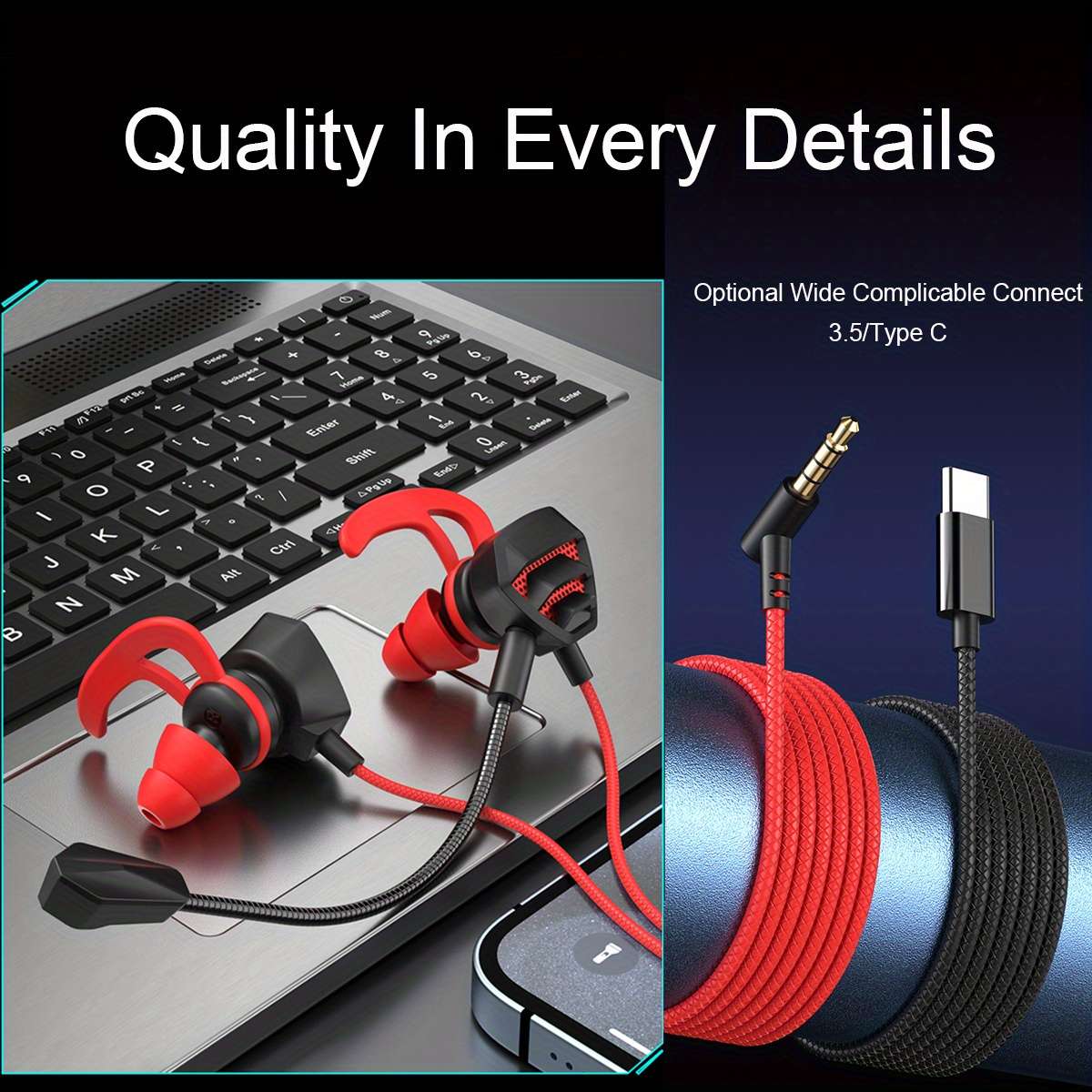 Earphone Wired Headphone