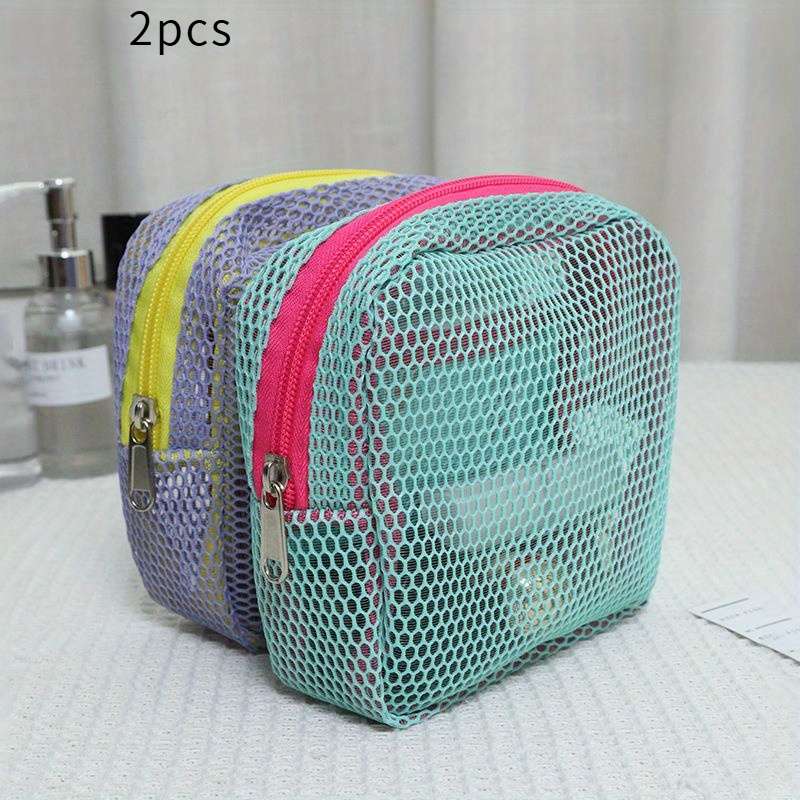 Storage Bag Quantity 2Pcs Purple Green