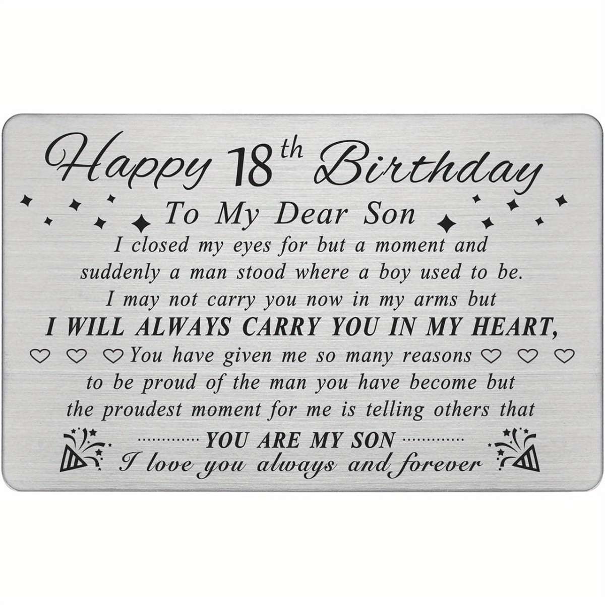 Greeting Cards Color Silvery Grey