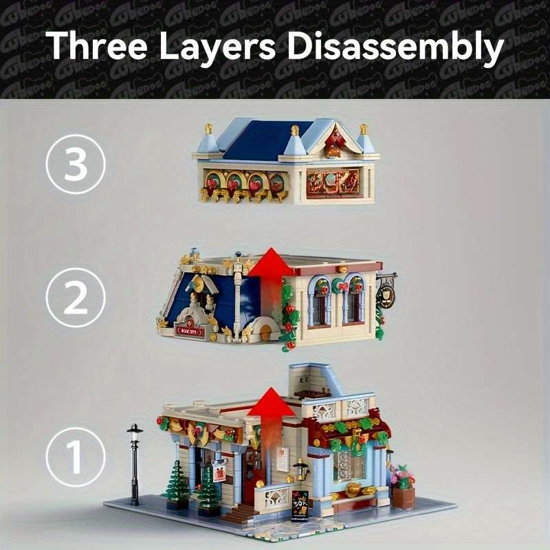 Building Toy Architectural Model Toy Set Model Bk 33230