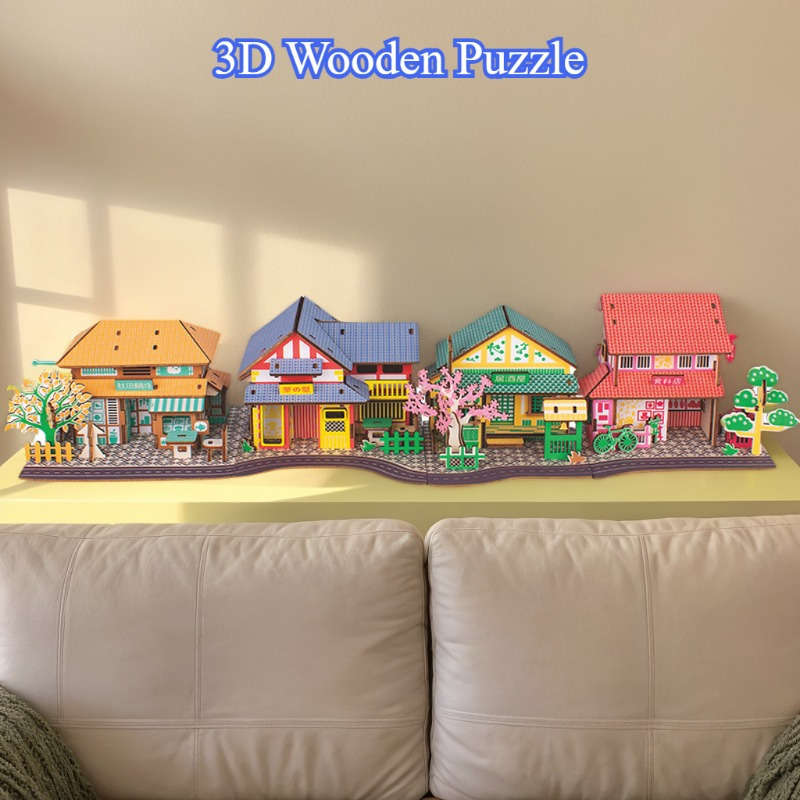 Building Toy Architectural Model Toy Set Color Th 04 Akita Snapper Yaki