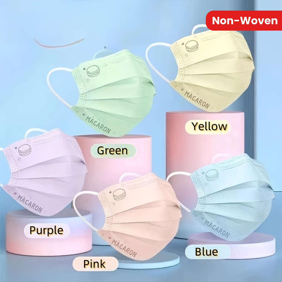 Face Masks Quantity 5 Pieces
