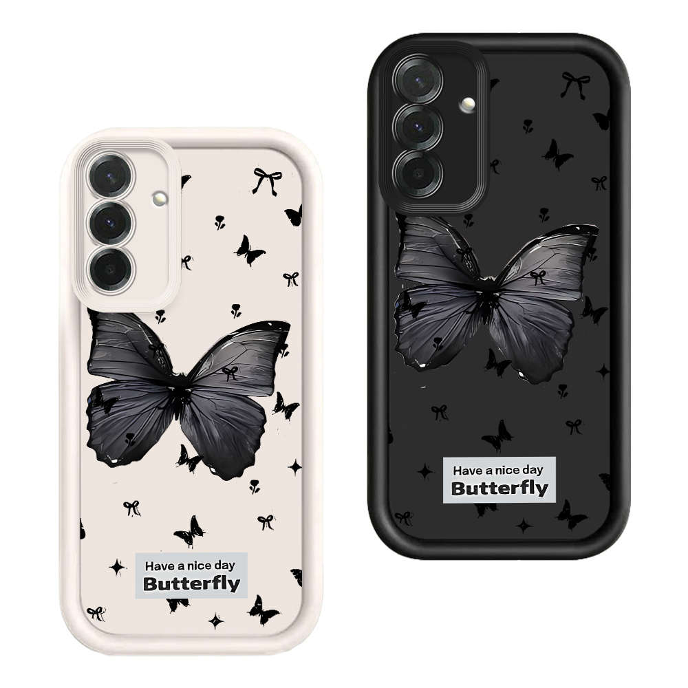 Phone Case Black Compatible Model Galaxy A7 2018