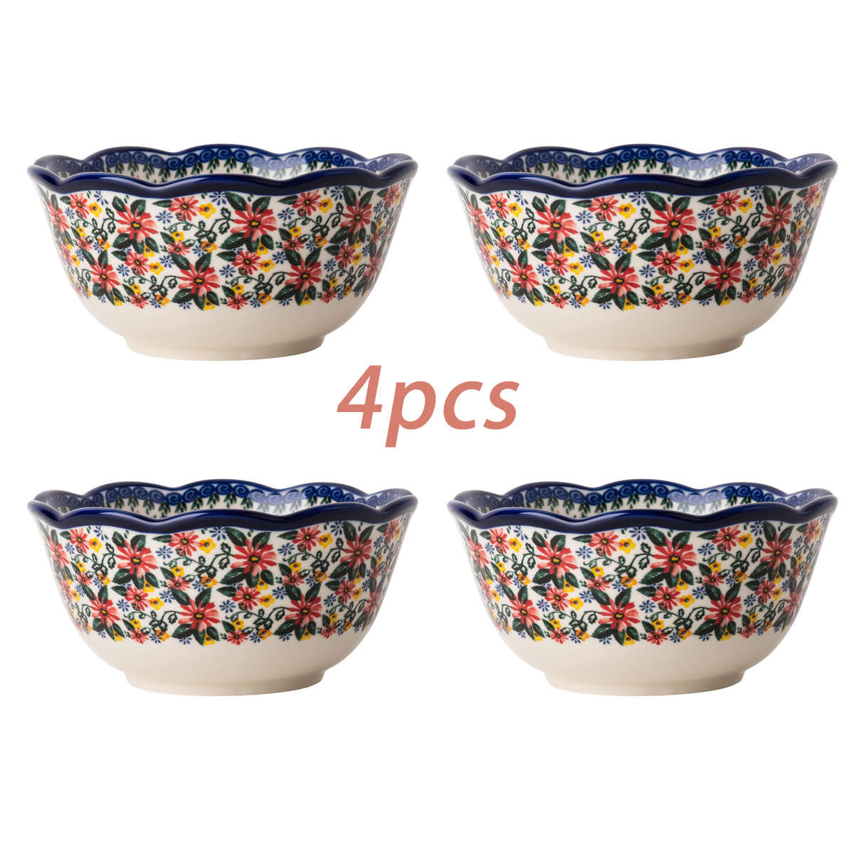 Bowl Model Daisy Quantity4Pcs