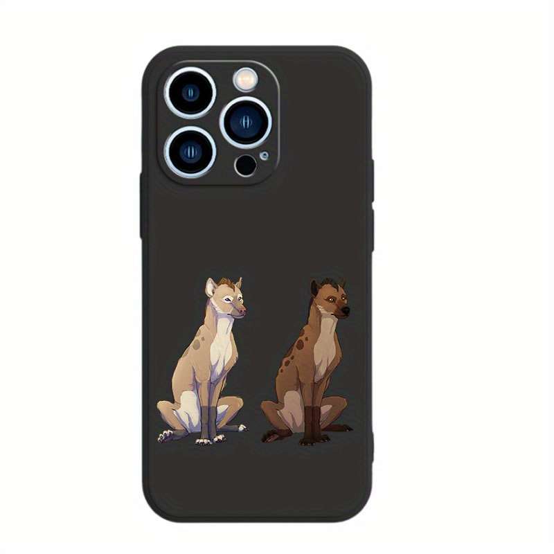1Pc Black For iPhone 6 Plus 6s Plus African Wild Dog Phone Case