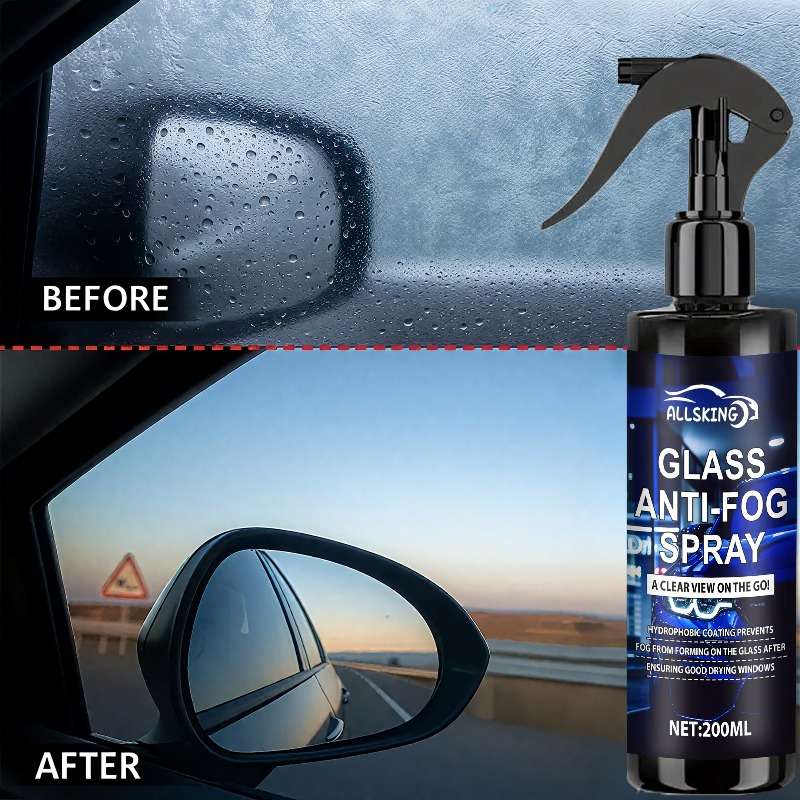 Waterproof Spray For Glass Capacity 200Ml Antifog Solution