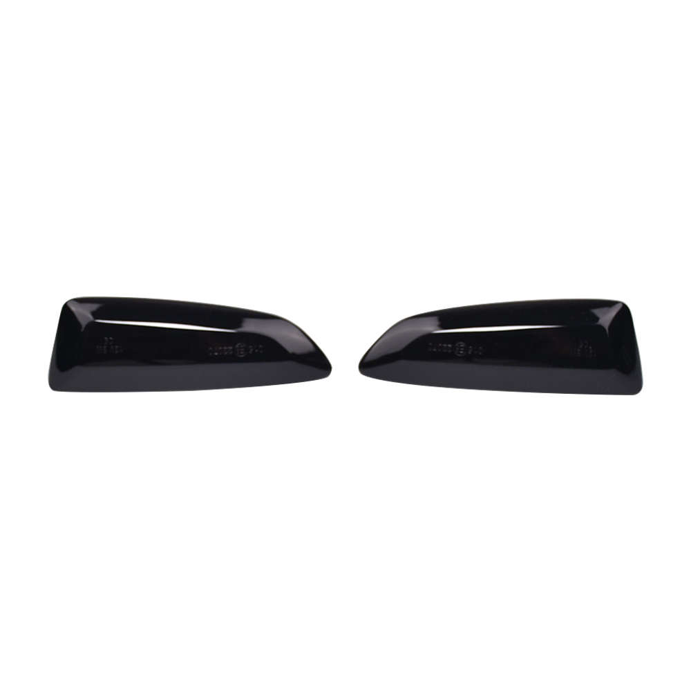 Car Lights Color 2Pcs Dynamic Smoked