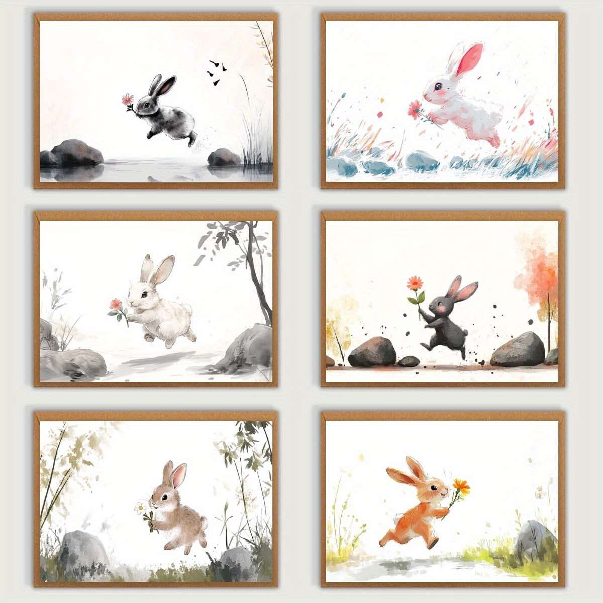 Greeting Cards Quantity 6Pcs