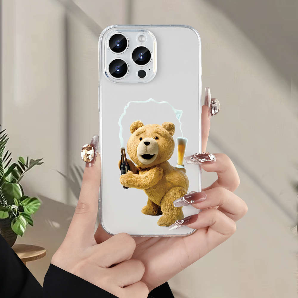 Transparent For iPhone Phone Case